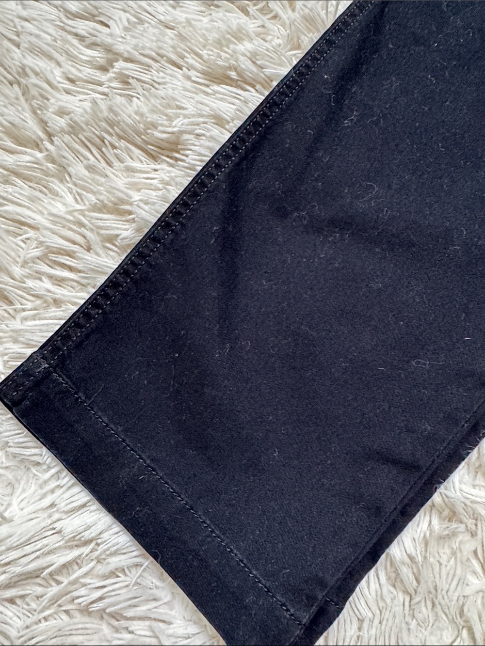 Loft The Perfect Straight Tailored Crop Pants 💗 Black - Picture 10 of 12